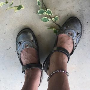 Comfy Naot Brand Mary Janes